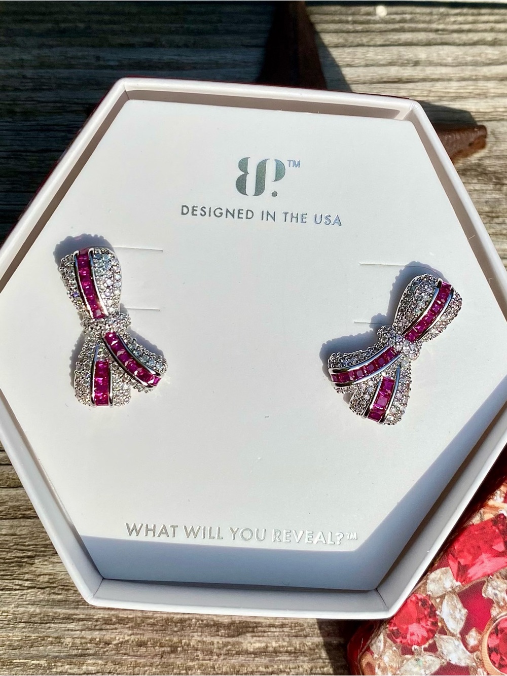 Bomb Party 2025 July Bow Birthday Collection Earrings